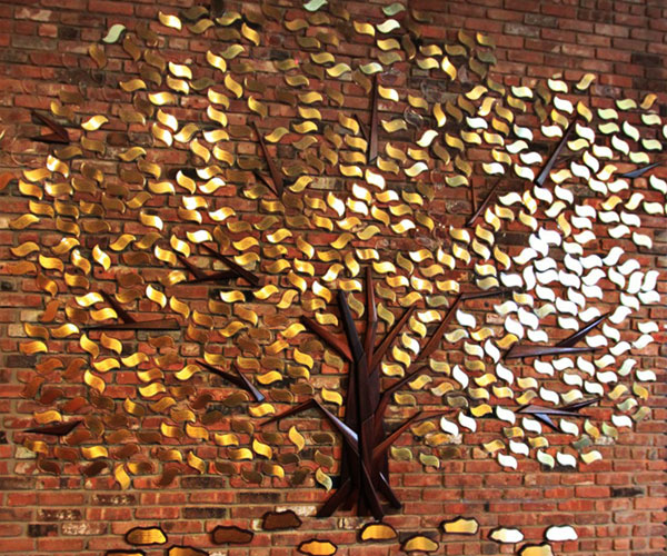 W&E Baum Church Memorial Walls, Donor Recognition Walls, Donor Trees